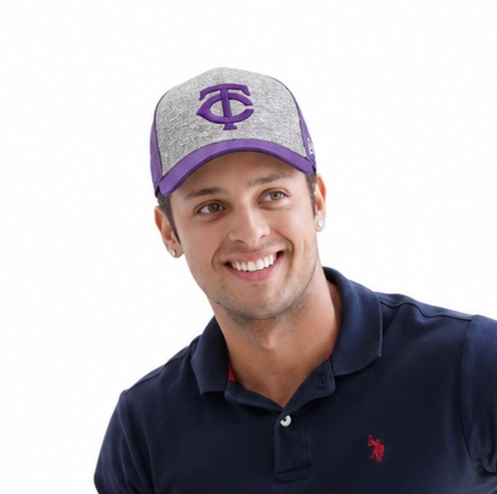 MN Twins St Thomas Tommies SGA Hat Baseball Cap Purple Gray Theme Night MLB